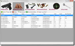 Shot Works Pro Inventory